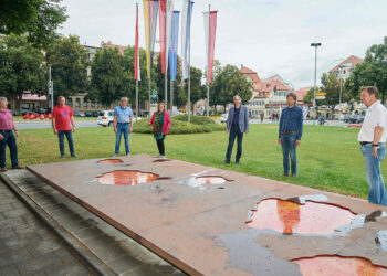Brandmal am Schönleinsplatz 16 hexenmahnmal schoenleinsplatz bamberg