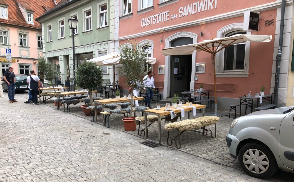 Bamberg: Außengastronomie soll über den Winter retten 21 freischank sandstrasse bamberg