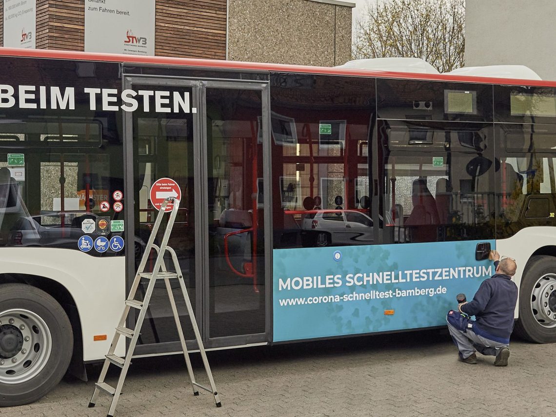 schnelltestbus bamberg corona covid