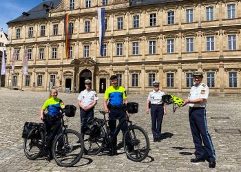 fahrradstreife polizei bamberg