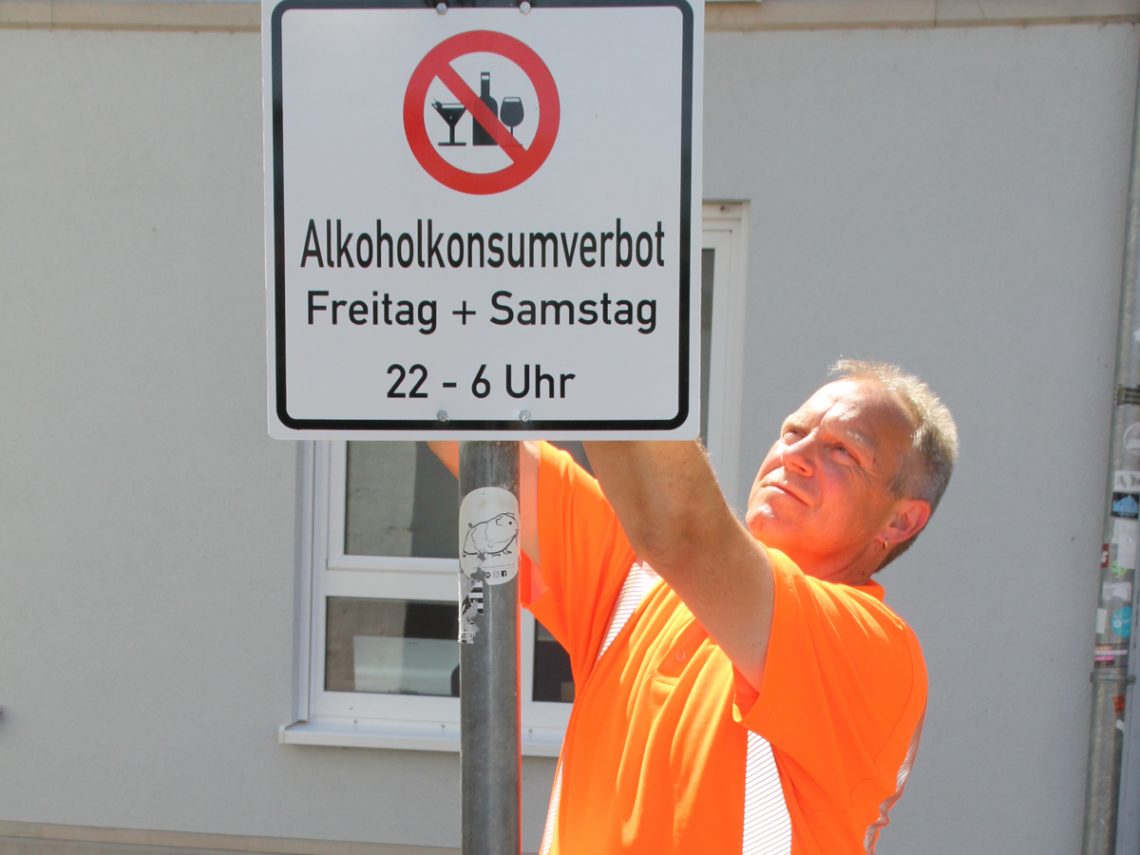 alkoholkonsumverbot