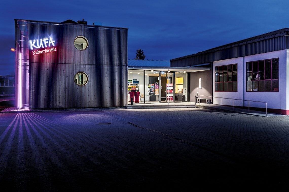 Die Außenansicht der KUFA in der Ohmstraße | Claus Riegl