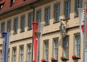 Die Sanierung des Quartiers Rathaus am Maxplatz stellt eine der größeren Maßnahmen in den nächsten Jahren in der Stadt Bamberg dar. Fotonachweis: Stadt Bamberg