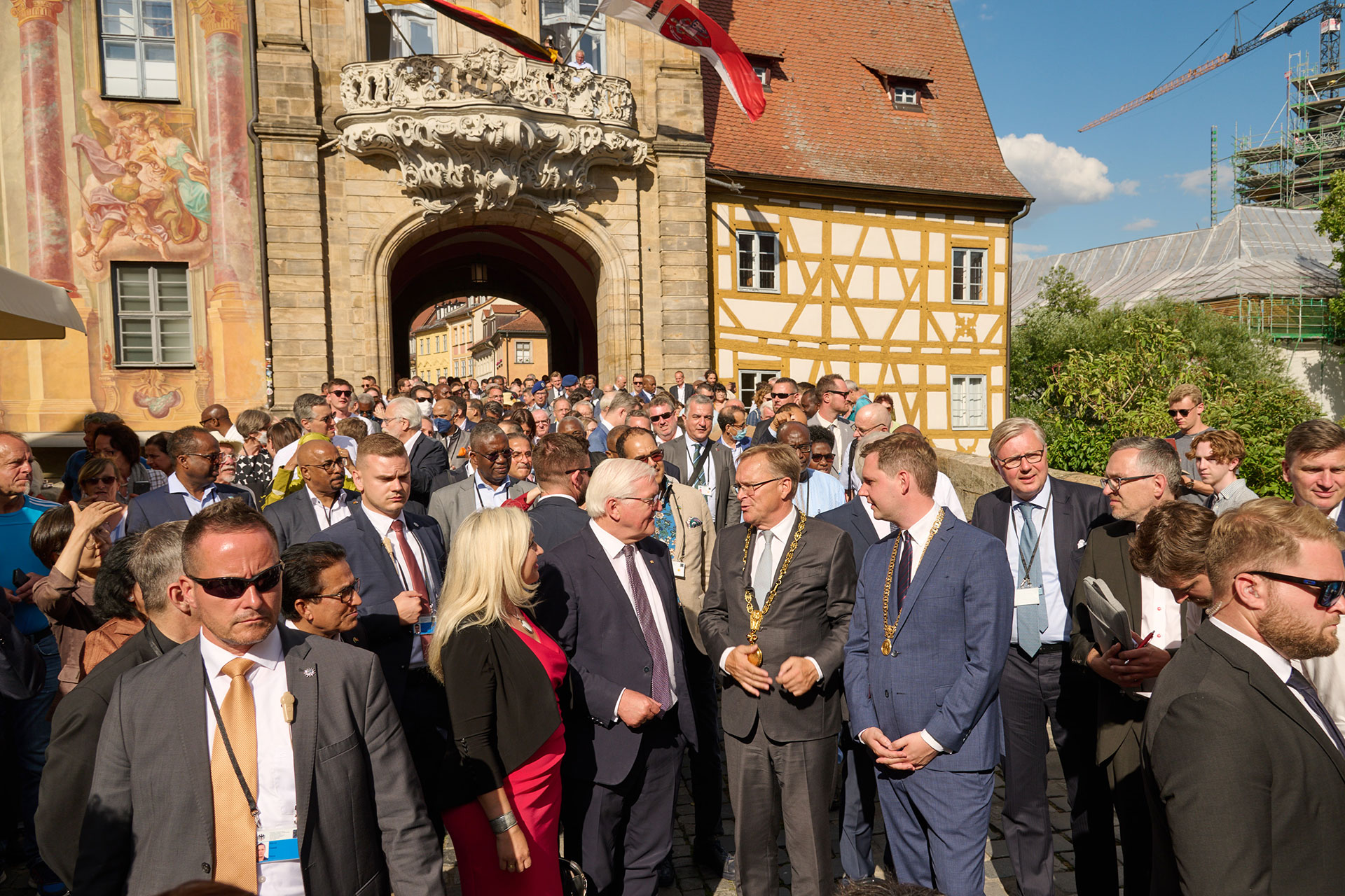 Bundespräsident Steinmeier zu Gast in Bamberg 3