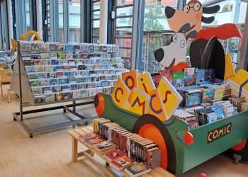 Blick in die Kinderbibliothek in der Stadtbücherei Bamberg. Für den Nachwuchs soll nach dem Wunsch des Kuratoriums die Medienausleihe künftig kostenfrei werden, Quelle: Stadtbücherei Bamberg