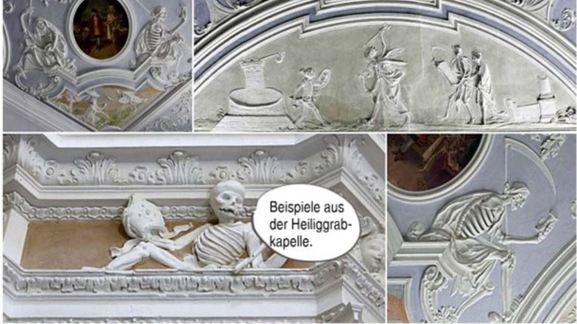 Beispiel einer Todesdarstellung aus der Heiligengrabkapelle. Quelle: Stadt Bamberg