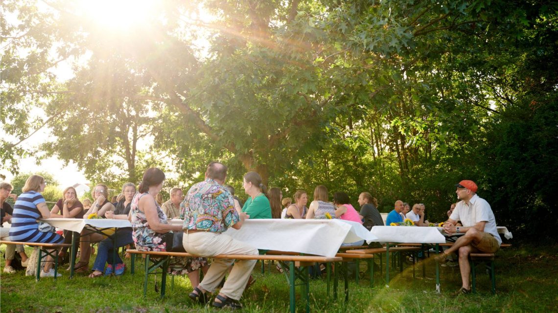 Als Dank an alle Schulweghelfer fand zu Ferienbeginn ein gemeinsamer Grillabend auf dem Gelände der Jugendverkehrsschule statt, Quelle: Stadt Bamberg, Sonja Seufferth