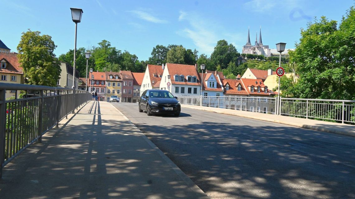 Die Markusbrücke ist seit Montagvormittag wieder für den Verkehr geöffnet, Quelle: Stadt Bamberg, Sebastian Martin