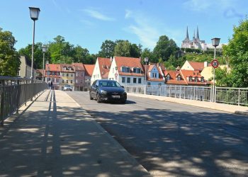 Die Markusbrücke ist seit Montagvormittag wieder für den Verkehr geöffnet, Quelle: Stadt Bamberg, Sebastian Martin