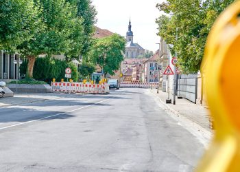 Ab dem 19. August beginnt die letzte Bauphase in der Richard-Wagner-Straße ab der Einmündung Schillerplatz bis Einmündung Hainstraße, Quelle: Stadt Bamberg, Sonja Seufferth