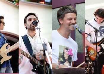 „Zef Raček Band" bringt Indie-Folk-Songs zu Gehör. / Foto: Severin Müller