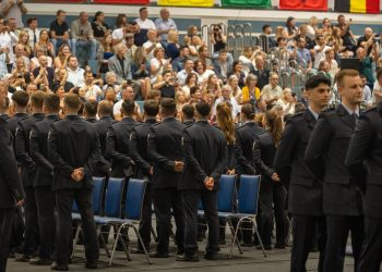 Polizeimeisteranwärterinnen und -anwärter, Quelle: Bundespolizeiaus- und -fortbildungszentrum Bamberg