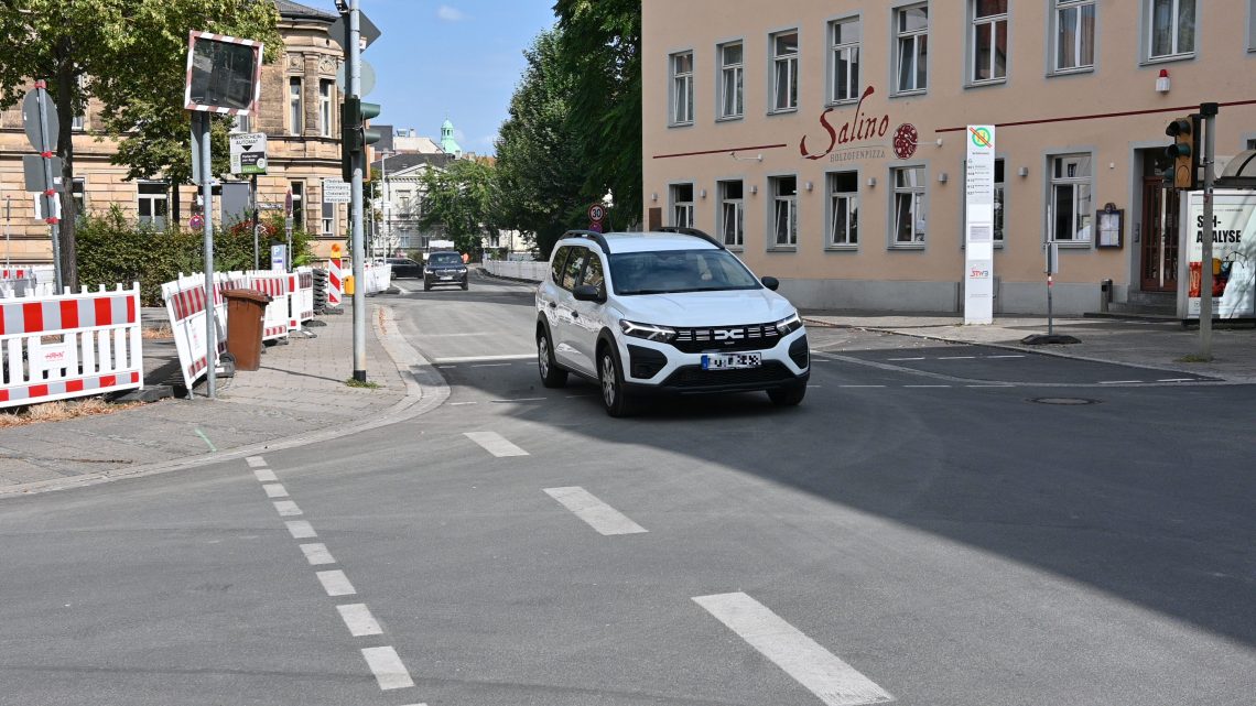 Am Freitag um 15 Uhr wurde die Richard-Wagner-Straße wieder für den Verkehr freigegeben, Quelle: Stadt Bamberg, Michael Memmel