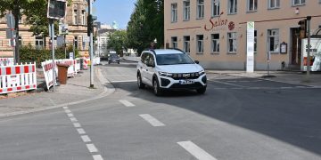 Am Freitag um 15 Uhr wurde die Richard-Wagner-Straße wieder für den Verkehr freigegeben, Quelle: Stadt Bamberg, Michael Memmel