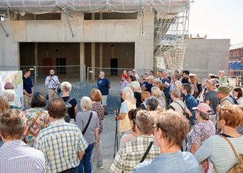 Eindrücke vom 'Tag der offenen Tore', der vom Stadtplanungsamt/Sachgebiet Konversion unterstützt vom Amt für Bürgerbeteiligung, Presse- und Öffentlichkeitsarbeit organisiert wurde, Quelle: Stadt Bamberg, Sonja Seufferth
