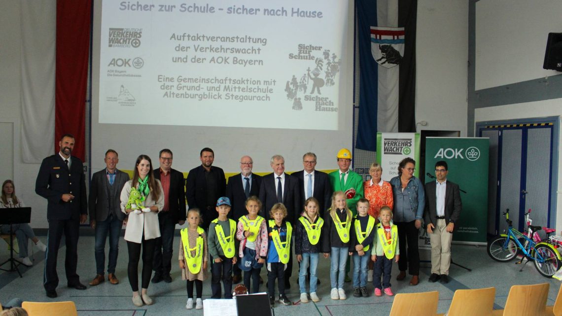 Oberfränkische Auftaktveranstaltung 'Sicher zur Schule – sicher nach Hause' in Stegaurach, Quelle: Polizei Oberfranken