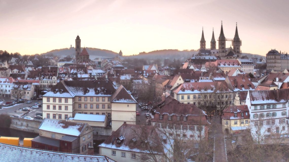 Bamberg im Winter (Panorama), Quelle: Bamberg Tourismus & Kongress Service/Pressestelle Stadt Bamberg