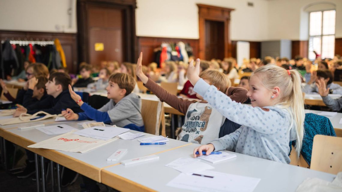 Kinder-Uni. Quelle: Benjamin Herges/Universität Bamberg