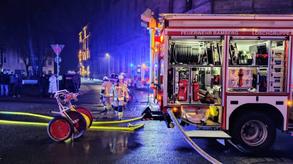 Kellerbrand am 28.12.2024. Quelle: Feuerwehr Bamberg