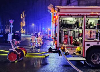 Kellerbrand am 28.12.2024. Quelle: Feuerwehr Bamberg