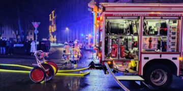 Kellerbrand am 28.12.2024. Quelle: Feuerwehr Bamberg