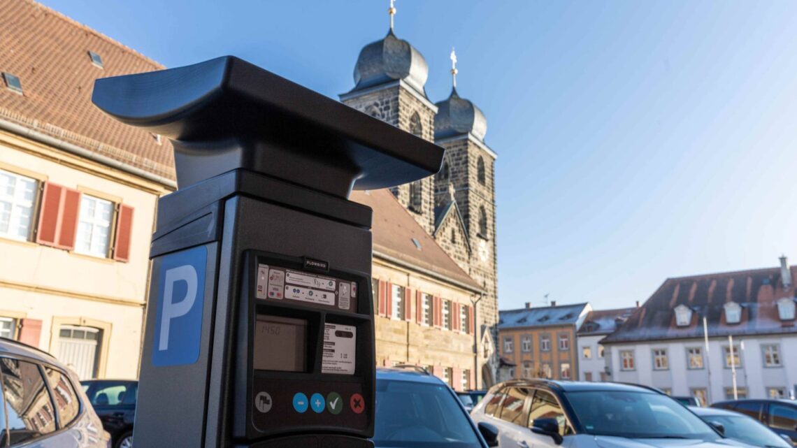 Die ersten neuen Parkscheinautomaten wurden
bereits durch die Stadtwerke Bamberg installiert. Quelle: Stadtwerke Bamberg, Eduard Steinmüller