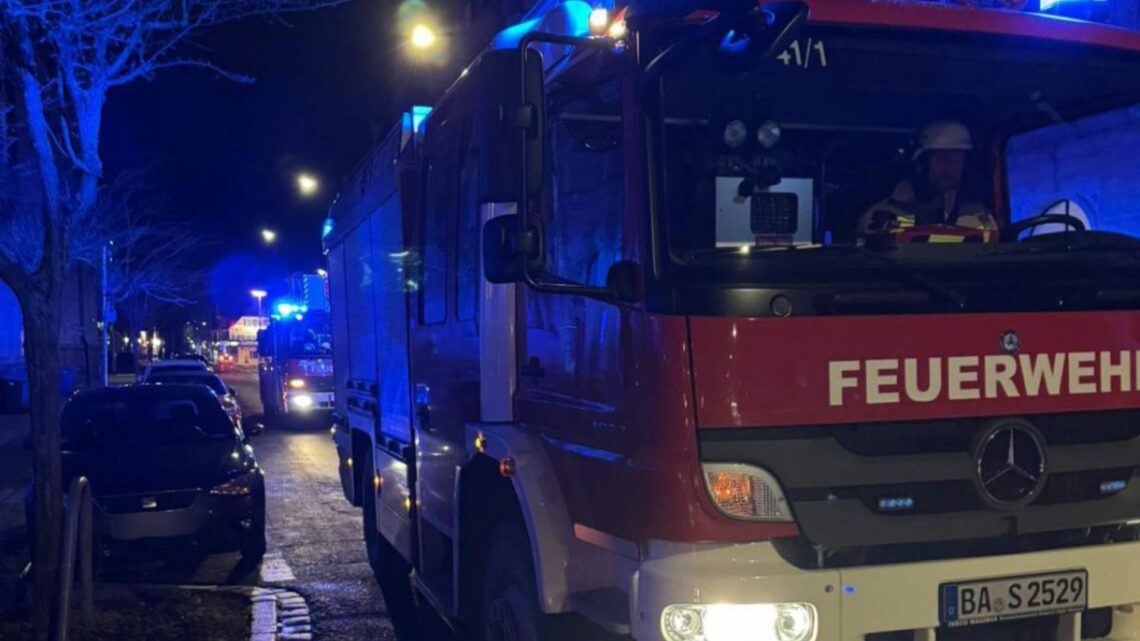 Brandeinsatz
Herzog-Max-Straße - Rauchentwicklung im Gebäude. Quelle: Feuerwehr Bamberg