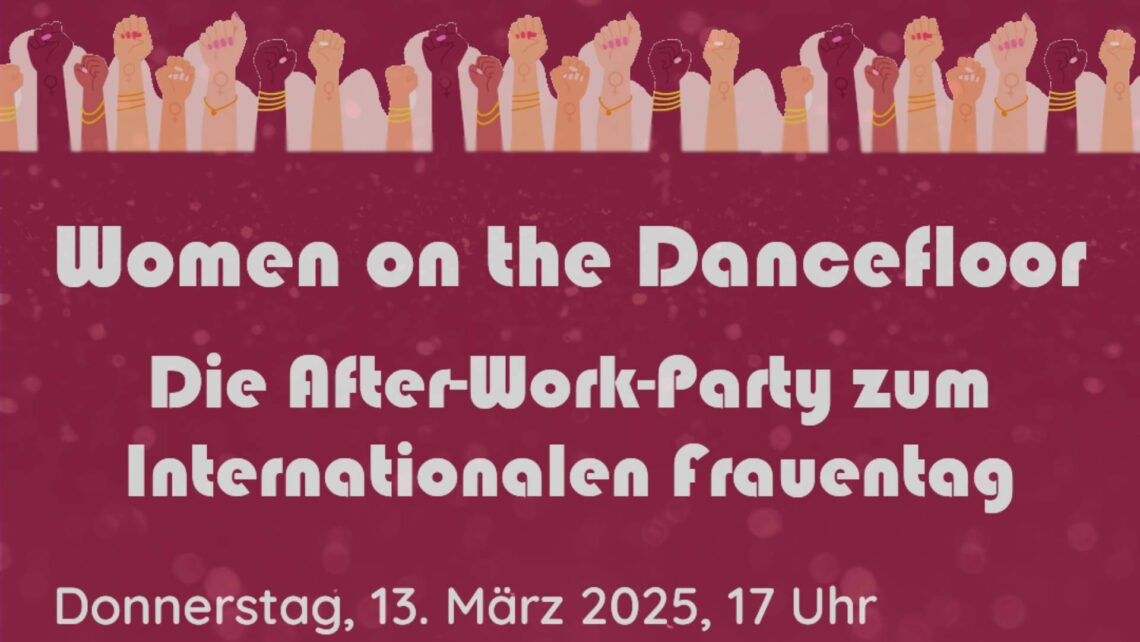 Flyerausschnitt Party 'Women on the Dancefloor'. Quelle: Stadt Bamberg, Gleichstellungsstelle