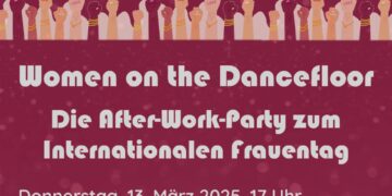 Flyerausschnitt Party 'Women on the Dancefloor'. Quelle: Stadt Bamberg, Gleichstellungsstelle