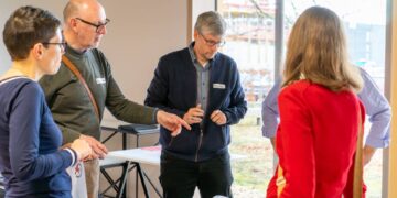 Gruppenarbeit der Teilnehmenden. Quelle: Landratsamt Bamberg/Barth