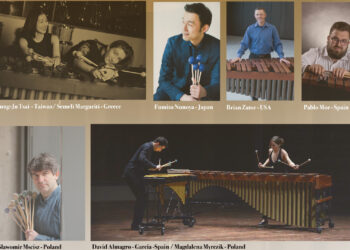 Ausschnitt des Plakats zum Internationalen Marimba-Festival