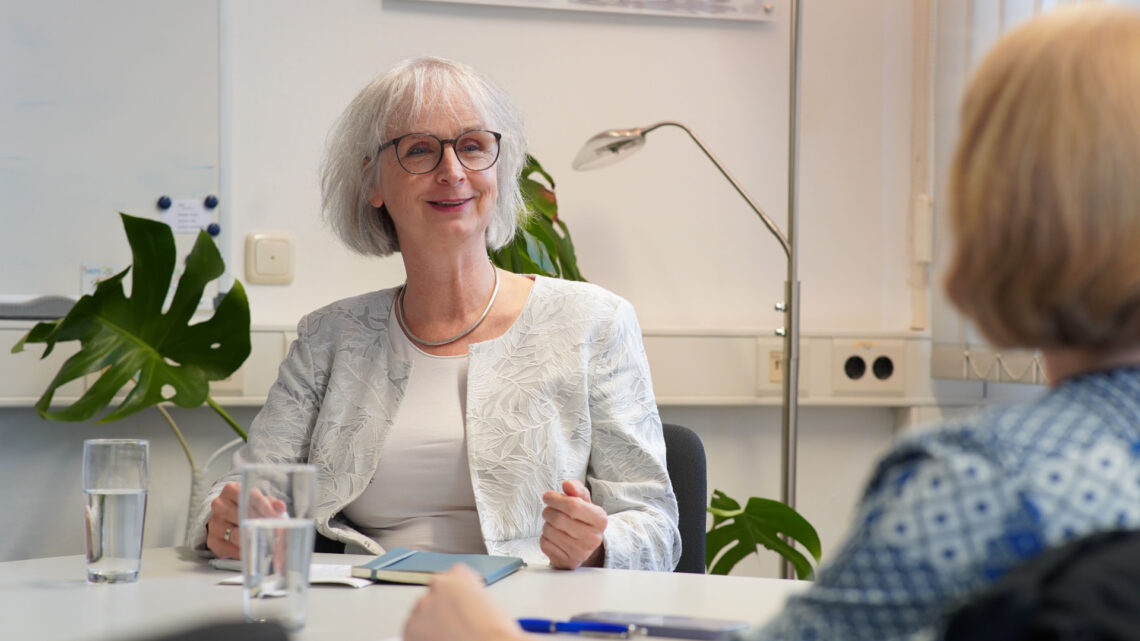 Bildungsforscherin Cordula Artelt im Interview zur PISA-Studie. Quelle: Iris Meyer/LIfBi