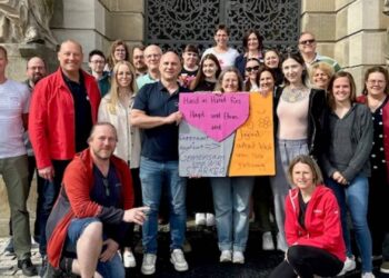 Gruppenbild der Jugendbeauftragten und Jugendpflegerinnen und -pfleger. Quelle: Landratsamt Bamberg/Schulz-Mayr