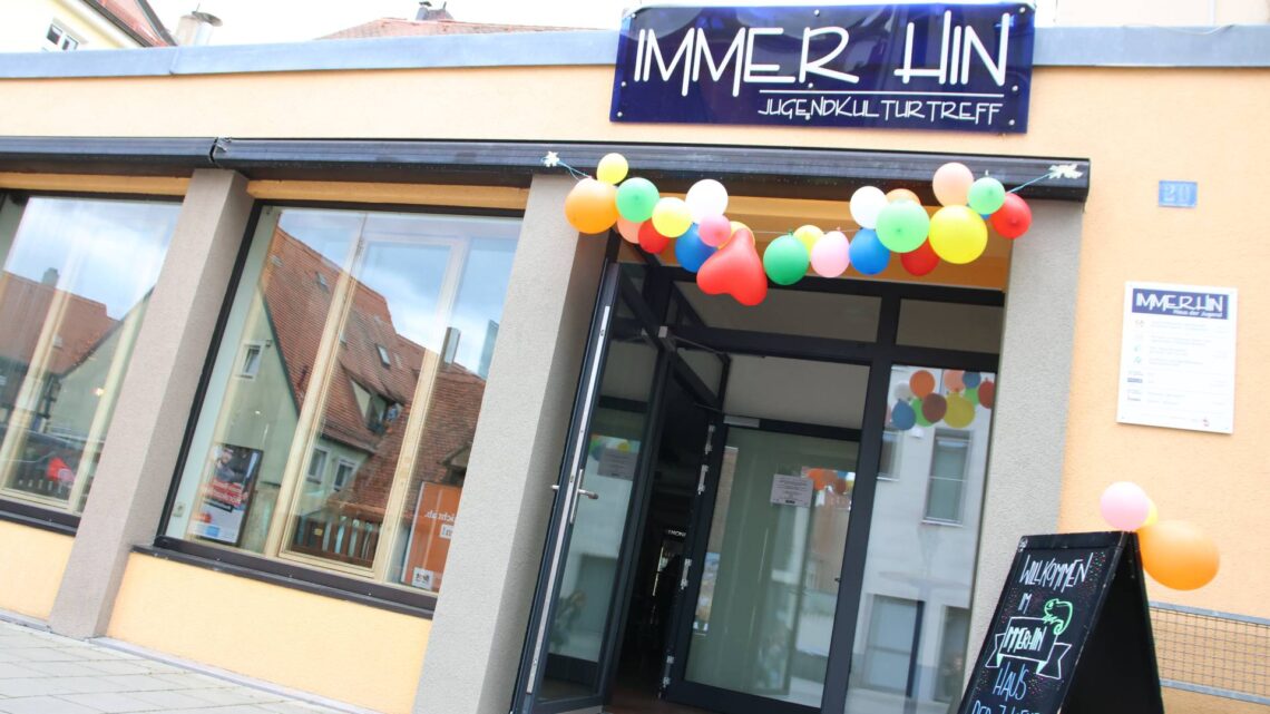 Eröffnung des "IMMERHIN - Haus der Jugend" am 16.5.2025 in Bamberg. Quelle: Pressestelle Erzbistum Bamberg / Patricia Achter
