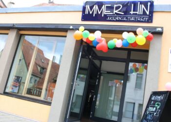 Eröffnung des "IMMERHIN - Haus der Jugend" am 16.5.2025 in Bamberg. Quelle: Pressestelle Erzbistum Bamberg / Patricia Achter