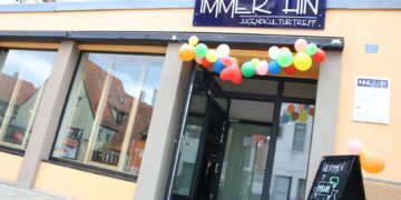 Eröffnung des "IMMERHIN - Haus der Jugend" am 16.5.2025 in Bamberg. Quelle: Pressestelle Erzbistum Bamberg / Patricia Achter