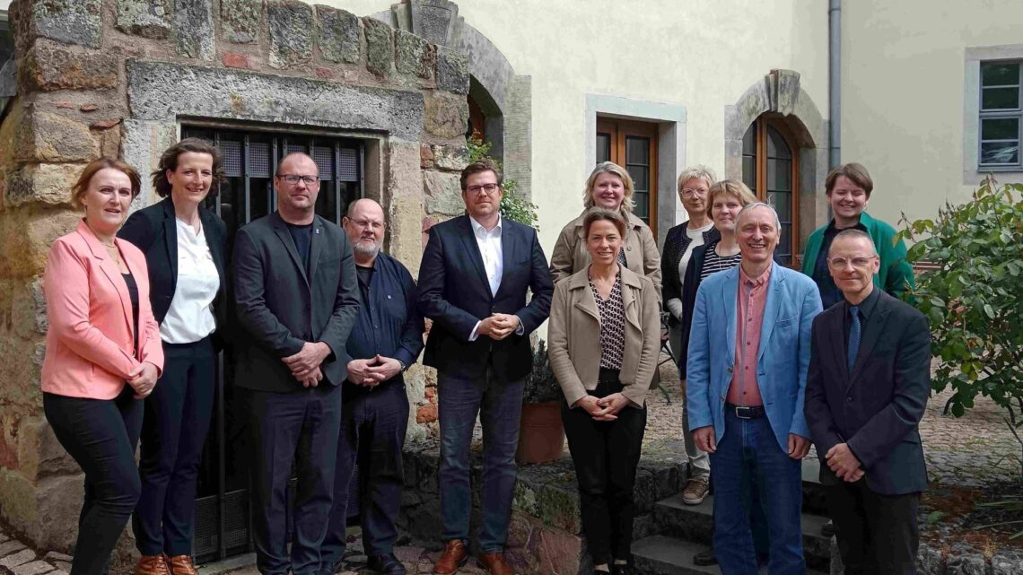Die Teilnehmerinnen und Teilnehmer der AG Historische Städte in Meißen. Quelle: L. Hebe, Stadt Görlitz