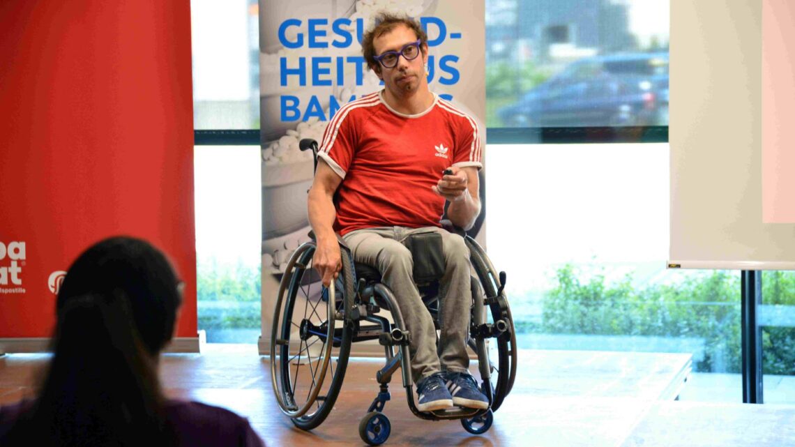 Die dritte Inklusionsmesse bot viele
Informationsmöglichkeiten. Quelle: SQ-goolkids