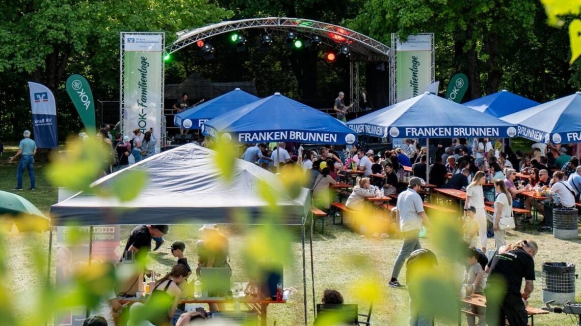 Bild der AOK Familientage 2025. Quelle: Stadtmarketing Bamberg e.V.
