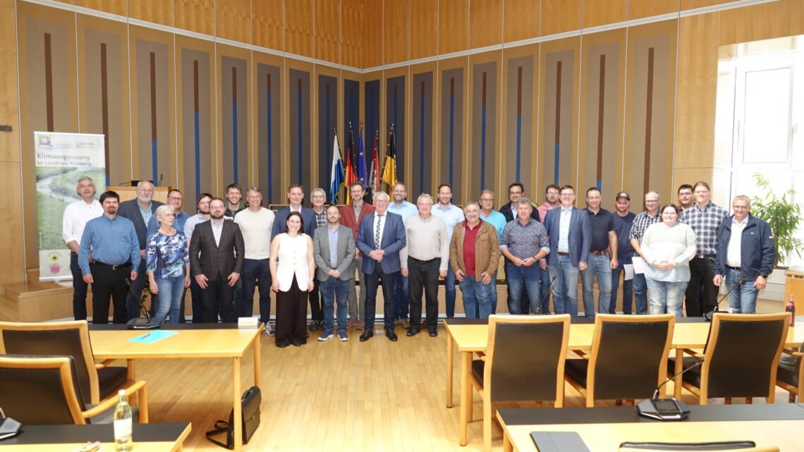 Gruppenbild von der Veranstaltung. Quelle: Landratsamt Bamberg/Förtsch