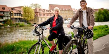 Am 23. Juni startet das STADTRADELN 2025 in Stadt und Landkreis Bamberg. Jetzt
anmelden und mitradeln! Quelle: Stadt Bamberg, Sonja Seufferth