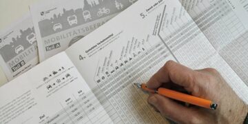 Stadt und Landkreis Bamberg führen ab Juli eine Mobilitätsbefragung durch, um aktuelle Zahlen zum
werktäglichen Verkehrsverhalten der Bevölkerung zu erheben. Quelle: Ingenieurbüro Helmert