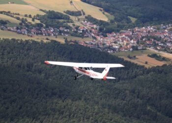 Erst vor kurzem fand auf dem Gelände des Aeroclubs
Bamberg eine Schulung für Luftbeobachter statt. Quelle: Stadt Bamberg, Rebecca Ammon