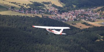 Erst vor kurzem fand auf dem Gelände des Aeroclubs
Bamberg eine Schulung für Luftbeobachter statt. Quelle: Stadt Bamberg, Rebecca Ammon