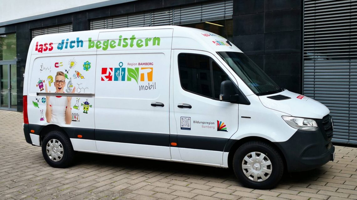 MINT-Mobil. Quelle: Landratsamt Bamberg/Lorenz