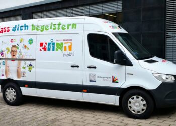 MINT-Mobil. Quelle: Landratsamt Bamberg/Lorenz