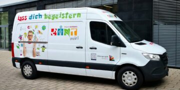 MINT-Mobil. Quelle: Landratsamt Bamberg/Lorenz