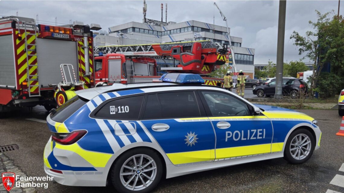Einsatzfoto des Einsatzes 'Gastaustritt im Freien' vom 30.07. Quelle: Feuerwehr Bamberg