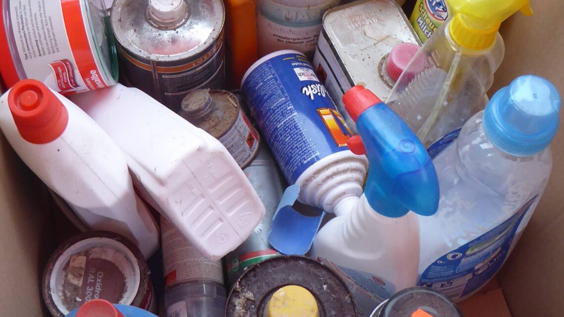 Gefährliche Abfälle. Quelle: Landratsamt Bamberg