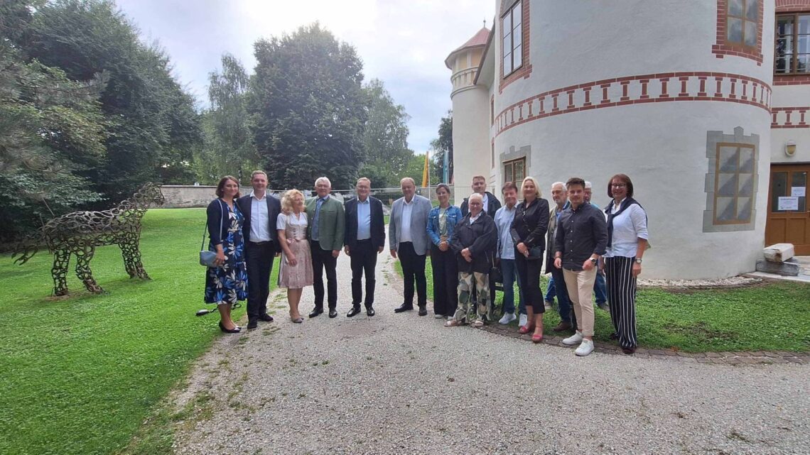 Eine Delegation aus Bamberg besuchte zwei
Partnerstädte der Stadt Bamberg in Österreich. Quelle: Stadt Bamberg, Brigitte Riegelbauer